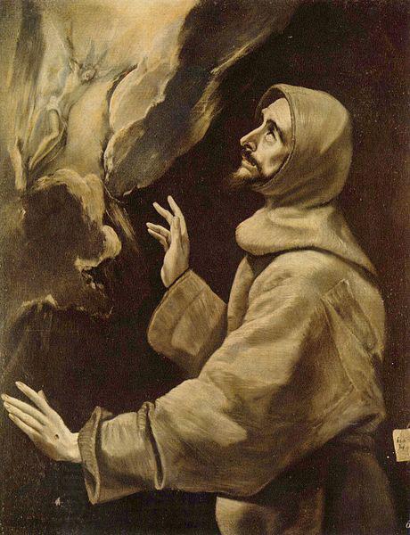 El Greco Stigmatisation des Hl. Franziskus oil painting picture